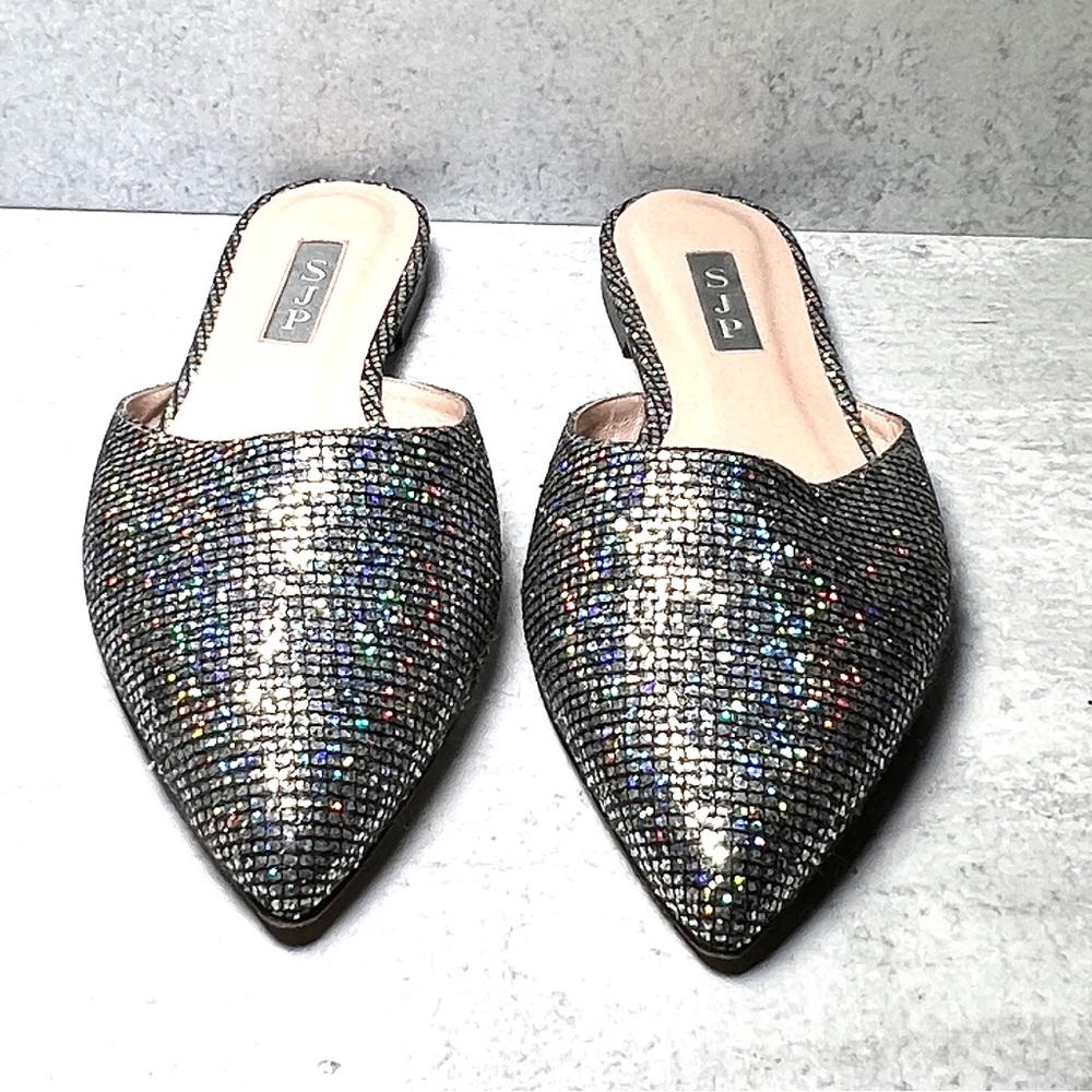SJP Scintillate flat mule